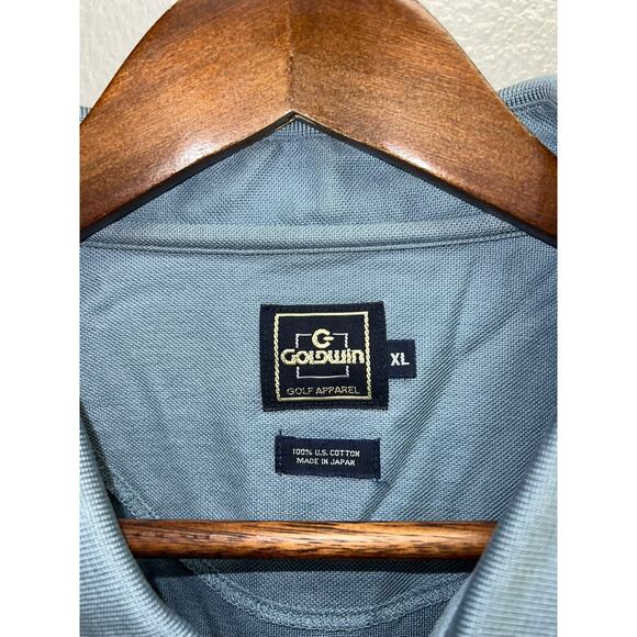 Vintage US Open Congressional Polo Shirt Goldwin Golf Apparel Japan Made XL - Picture 7 of 10
